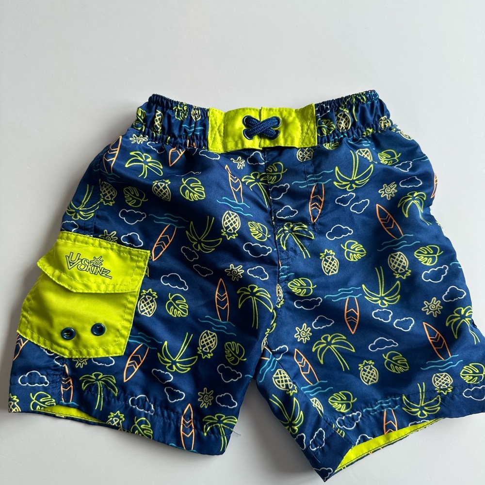 4/20$ UV SKINZ UPF 50+ Swim Shorts Size 3T